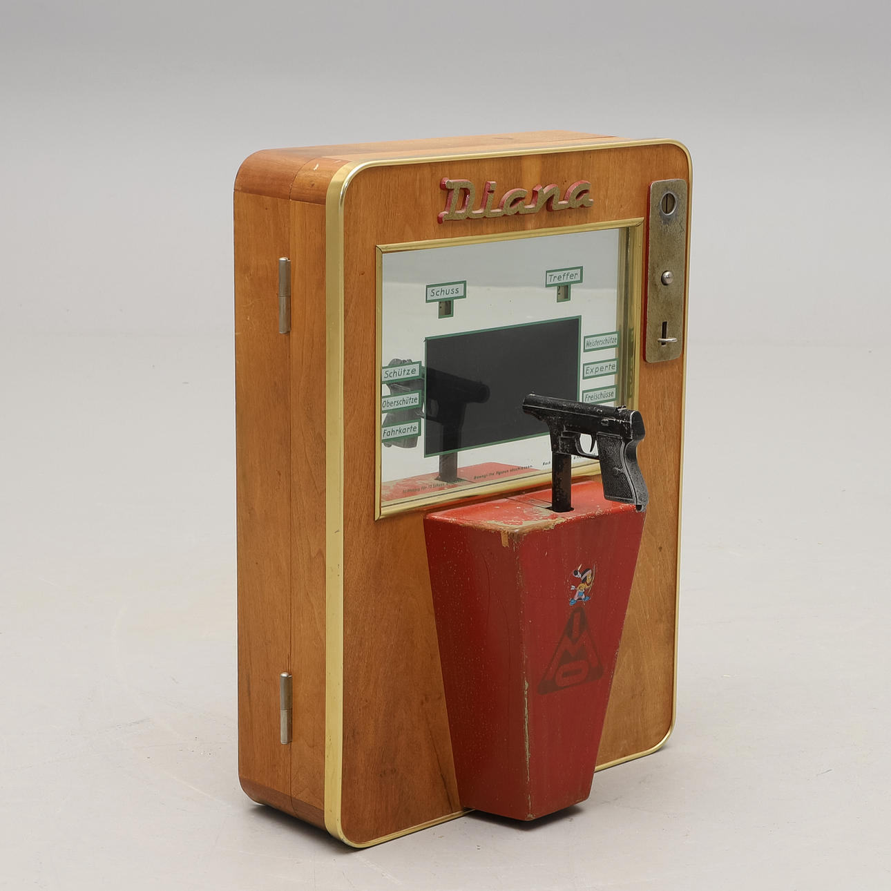 A 'Diana' IMO slot machine, Germany 1950's.