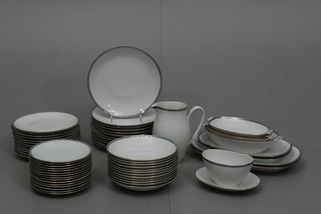 MATSERVIS, porslin, 61 delar, Rörstrand, 1900-talets mitt.