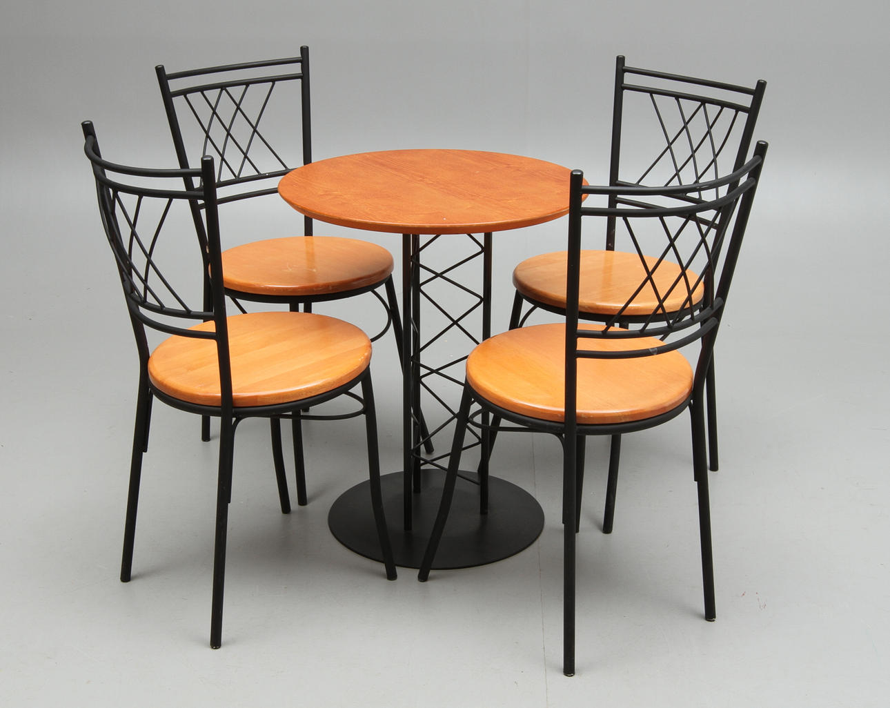 CAFÉMØBLER, 5 dele, Marmorhuset, Danmark, 2000-tallet.