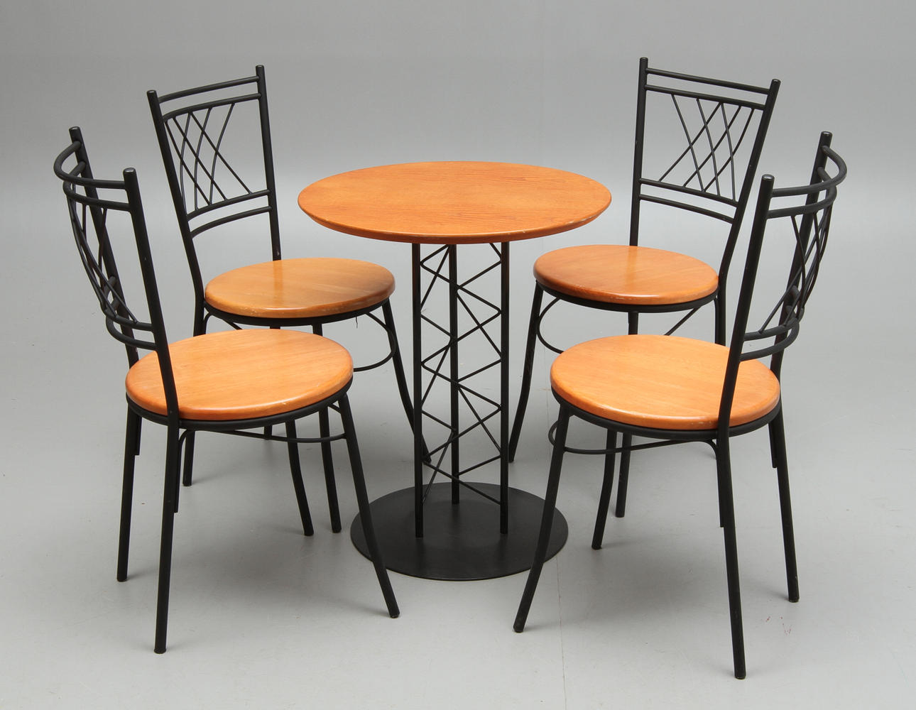 KAFÉMÖBEL, 5 delar, Marmorhuset, Danmark, 2000-tal.