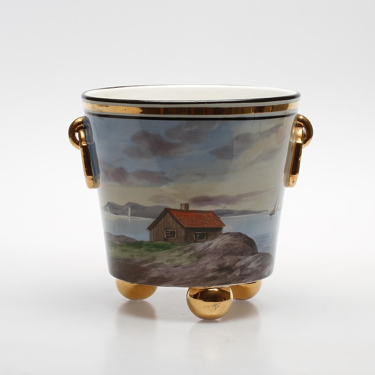 YTTERFODER, flintgods, Gustafsberg 1915.