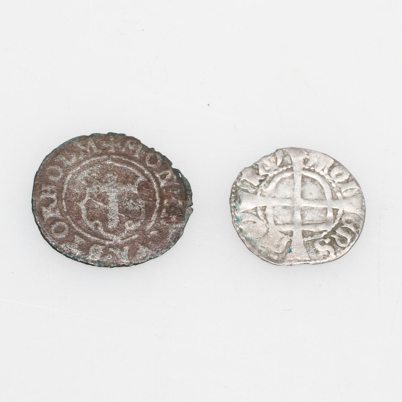 MYNT, 2 st, Sverige, 1500-tal.