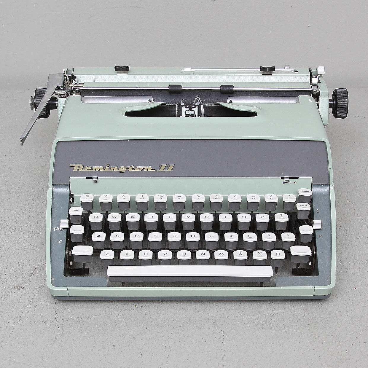 SKRIVMASKIN, Remington 11 Rand, 1900-talets tredje kvartal.
