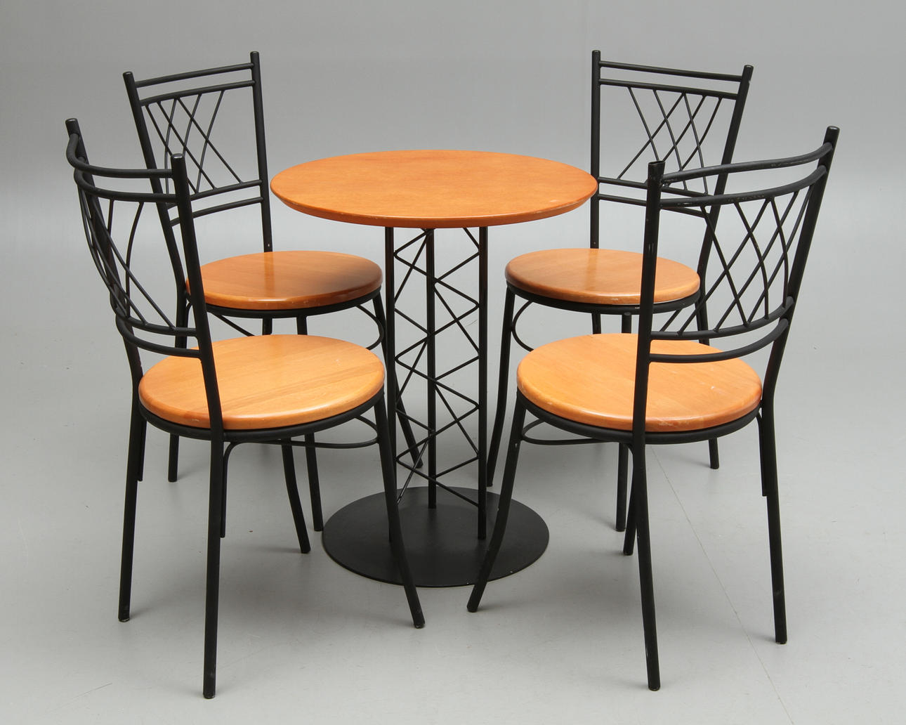 KAFÉMÖBEL, 5 delar, Marmorhuset, Danmark, 2000-tal.