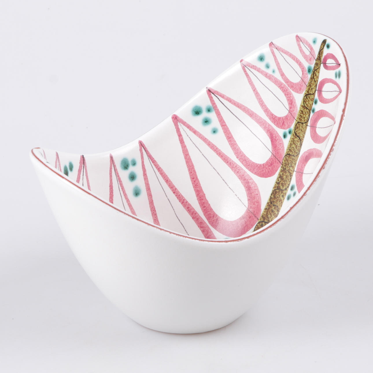 SKÅL, fajans, Stig Lindberg, Gustavsberg studio, signerad.