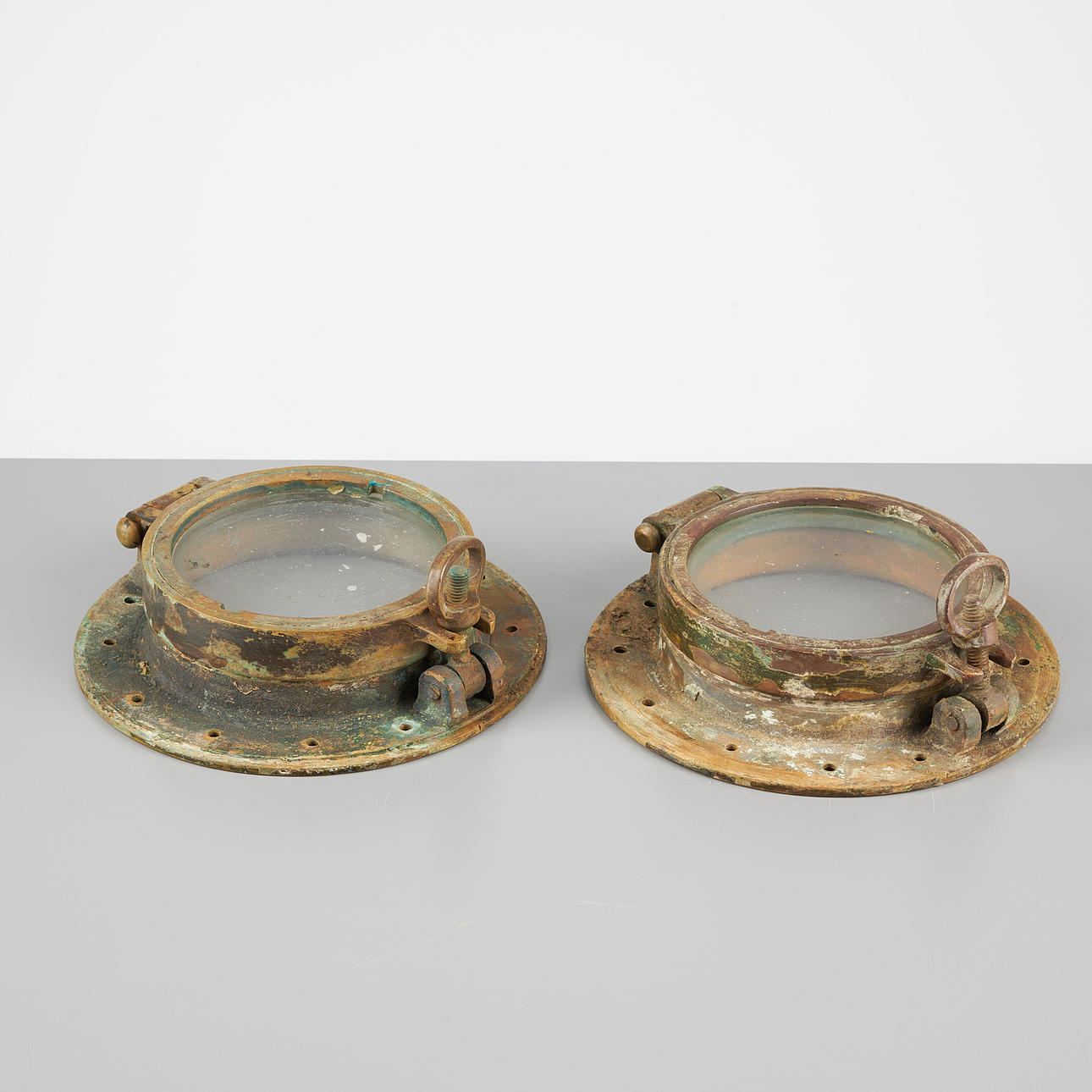 BÅTVENTILER, 2 st. Tidigt 1900-tal.