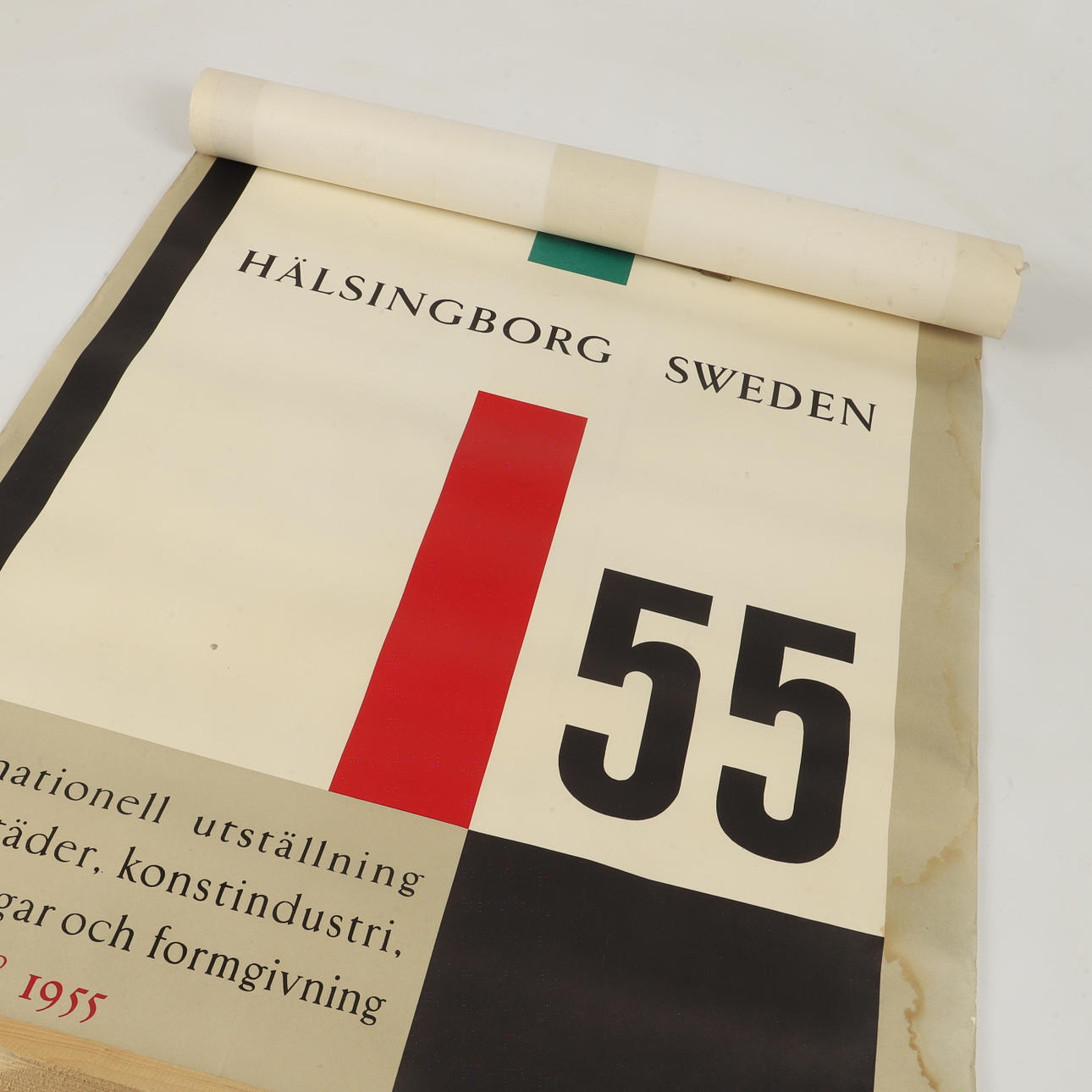 POSTER, H 55 exhibition Helsingborg, Anders Beckman.
