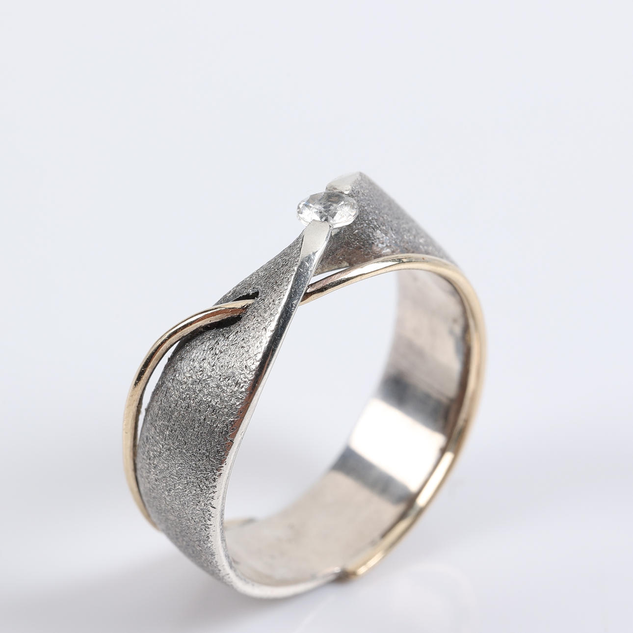 RING, Sterling silver, Jens J Aagaard.