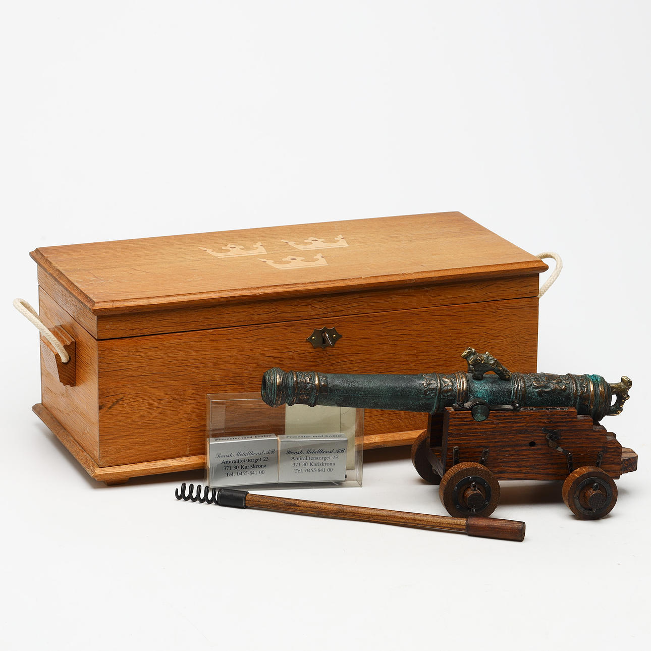 TABLE CANNON, model after the Regalskappet Vaasa.