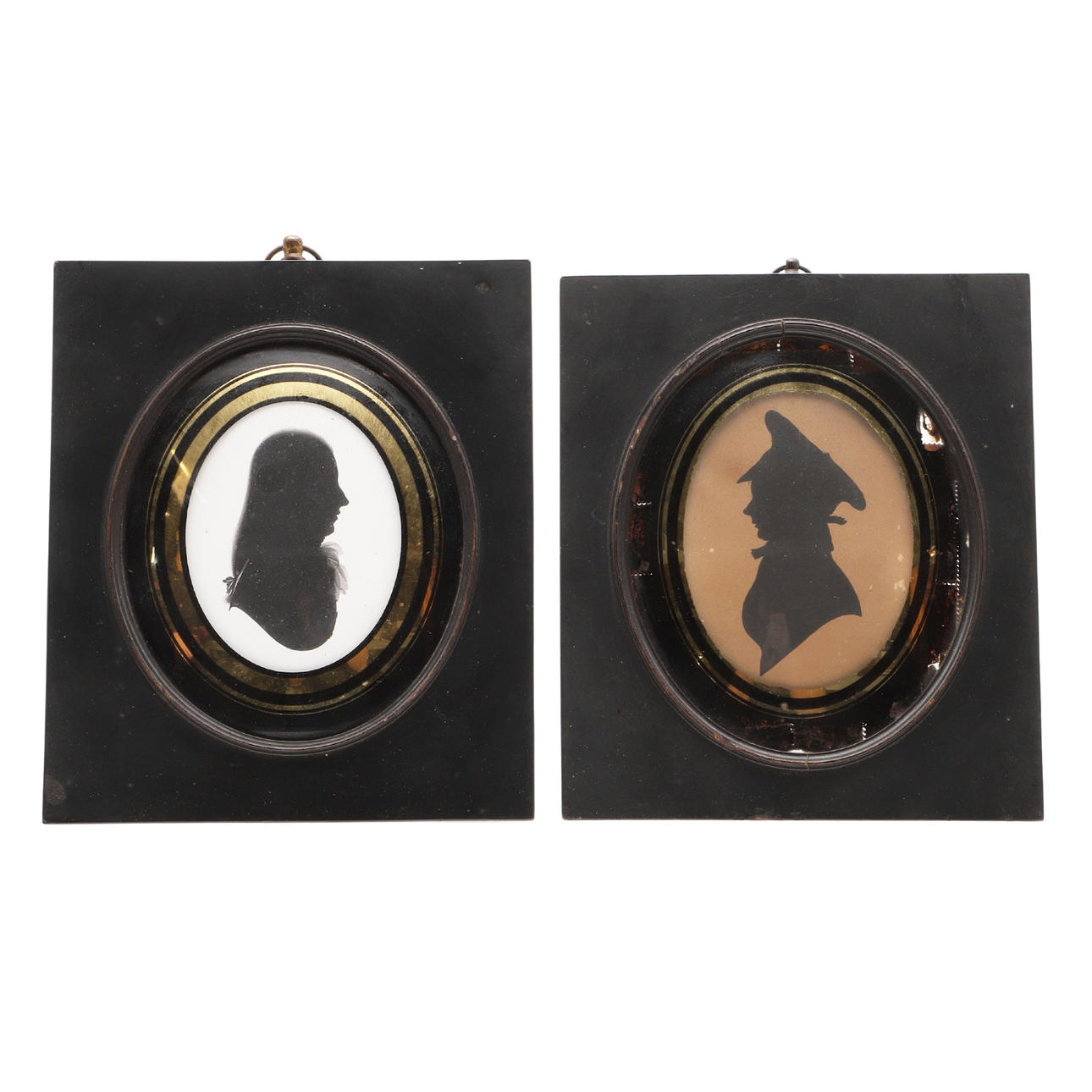 A SILHOUETTE PORTRAIT BY JOHN MIERS.