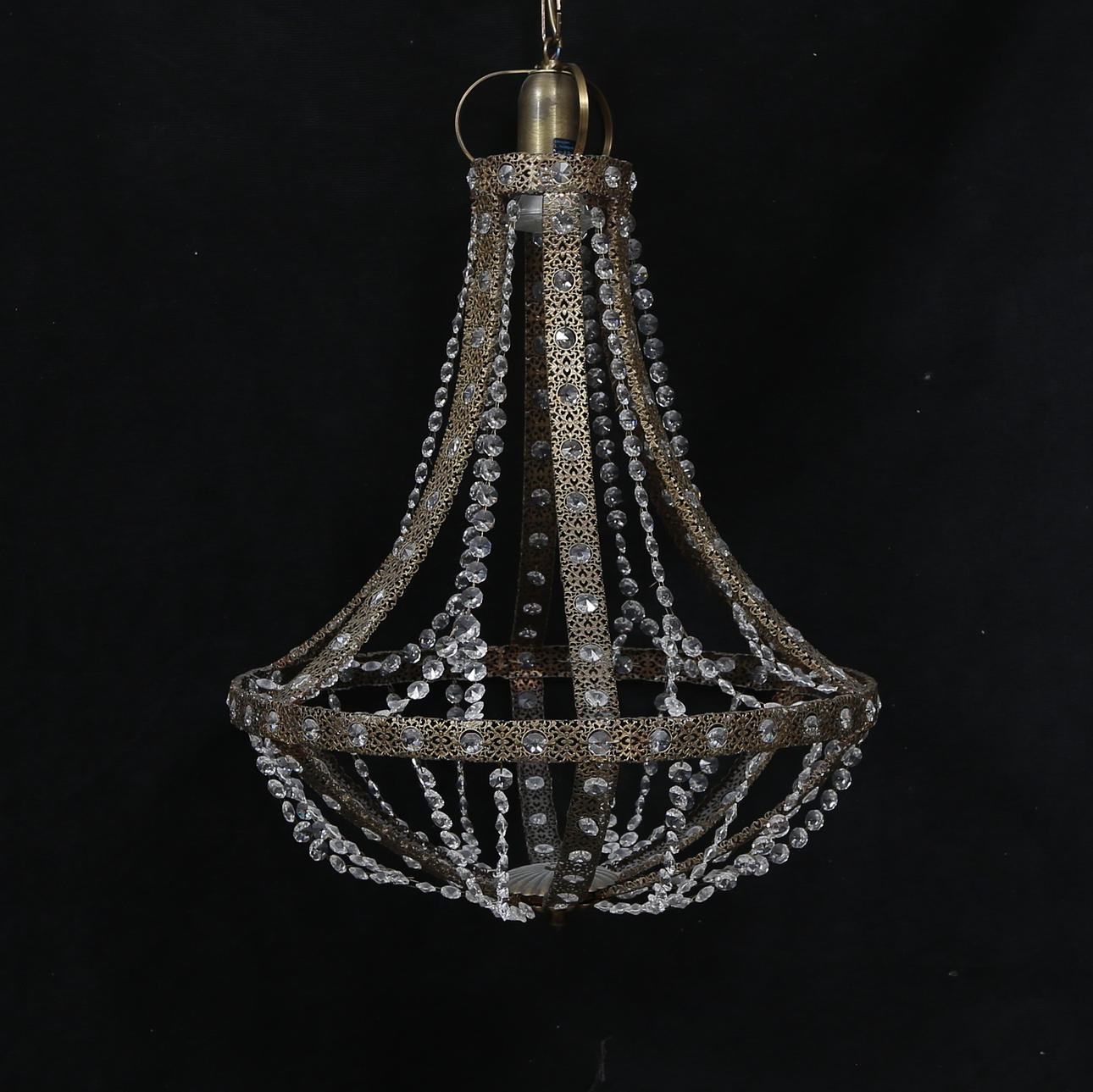 CEILING CHANDELIER, design L. Ståhlgren, height approx. 60 cm.