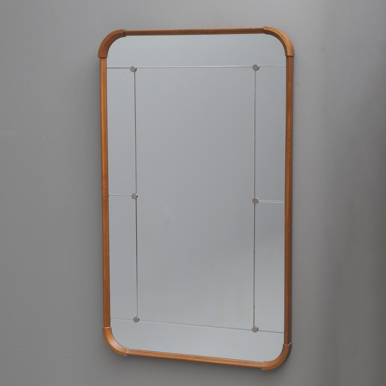 SPEGEL, teak 50-tal, Glas och Trä AB.