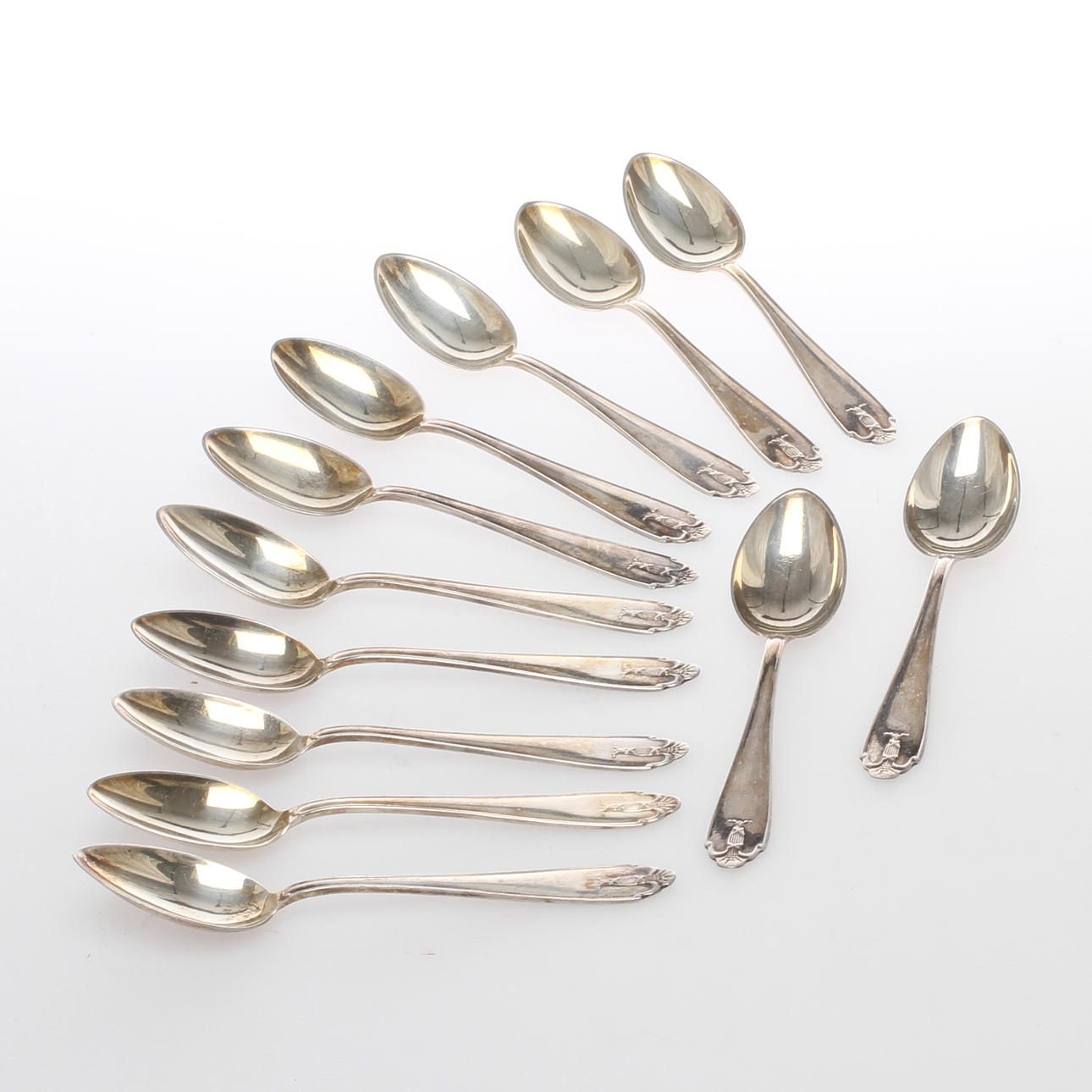 KAFFEKSEDAR, 12 st, silver, "Vasa", GAB, 1933.