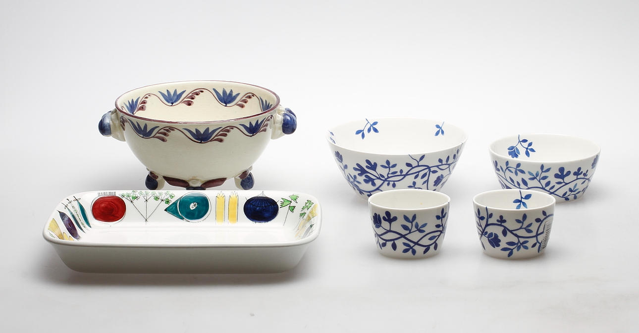 KERAMIK, 6 delar, Rörstrand.