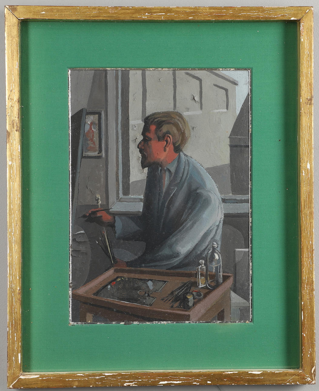 MICHAEL AYRTON (1921-1975). SELF PORTRAIT.
