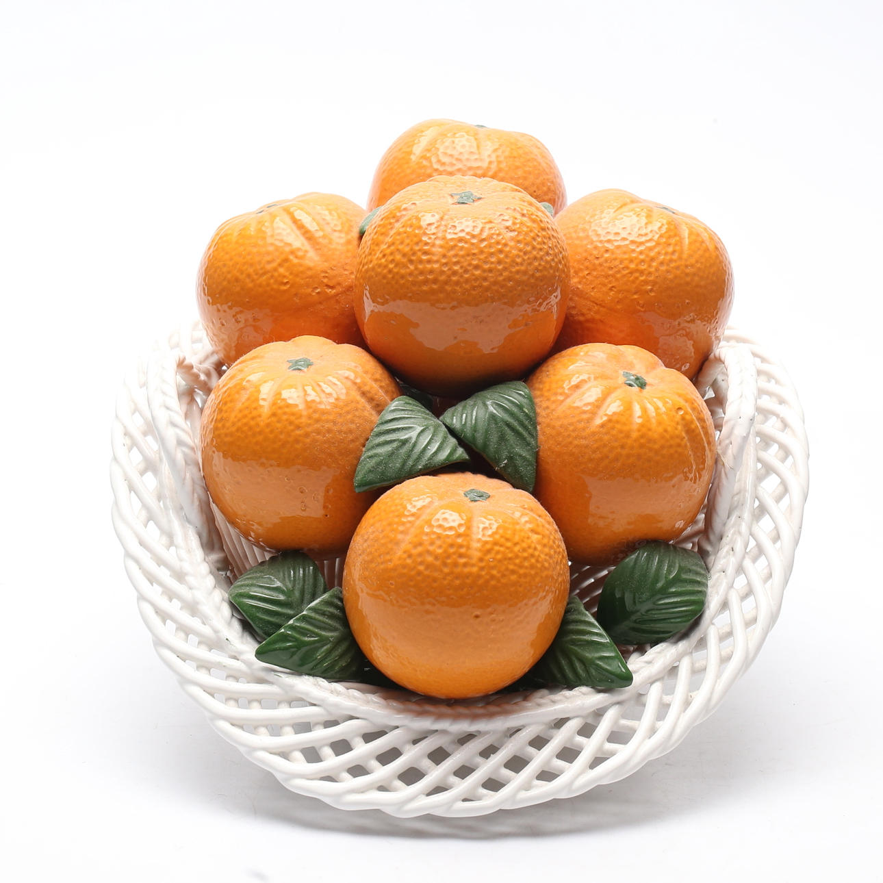 A ceramic table set, Hecho a Mano, Manises.