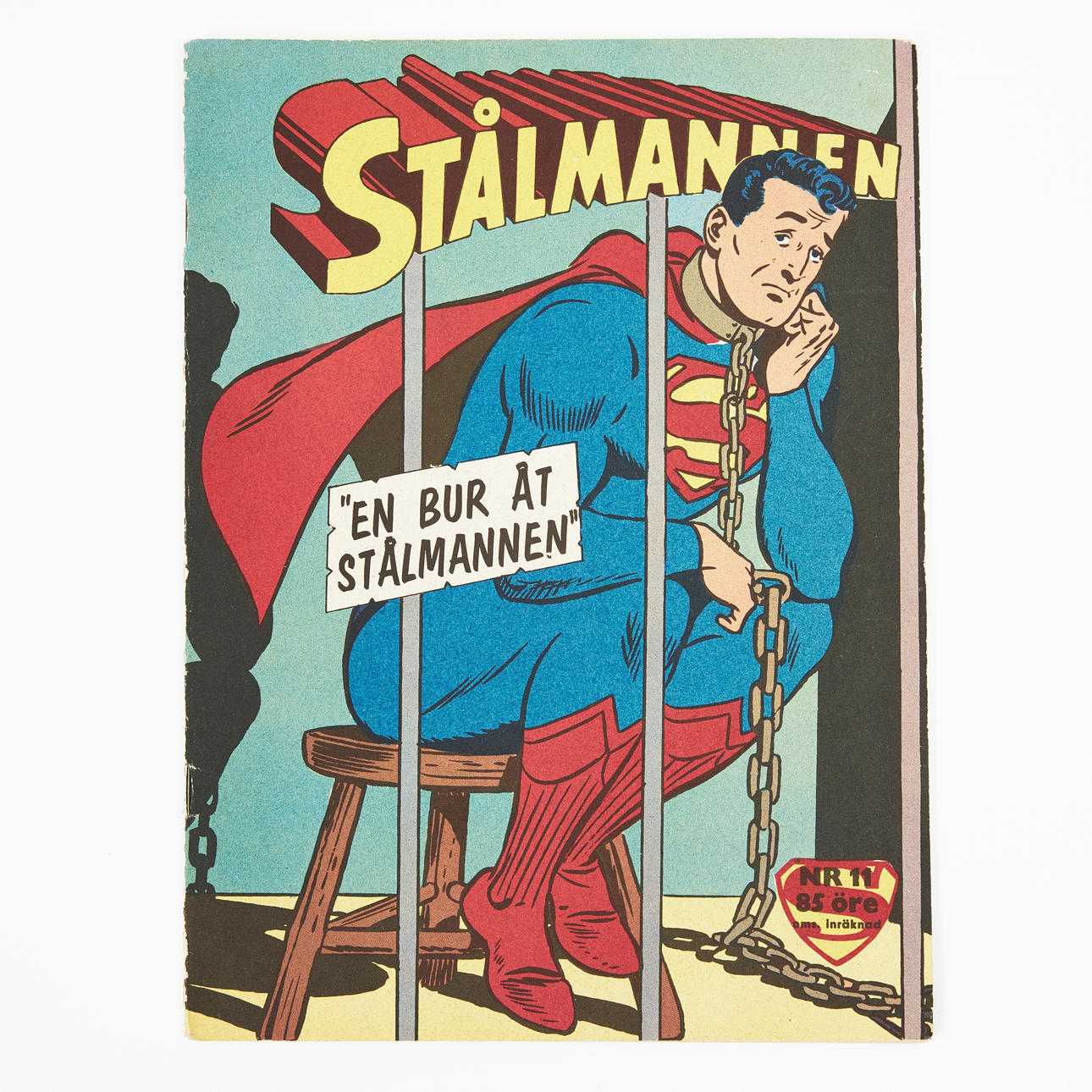 SUPERMAN, Comicheft, Ausgabe 11, 1962.