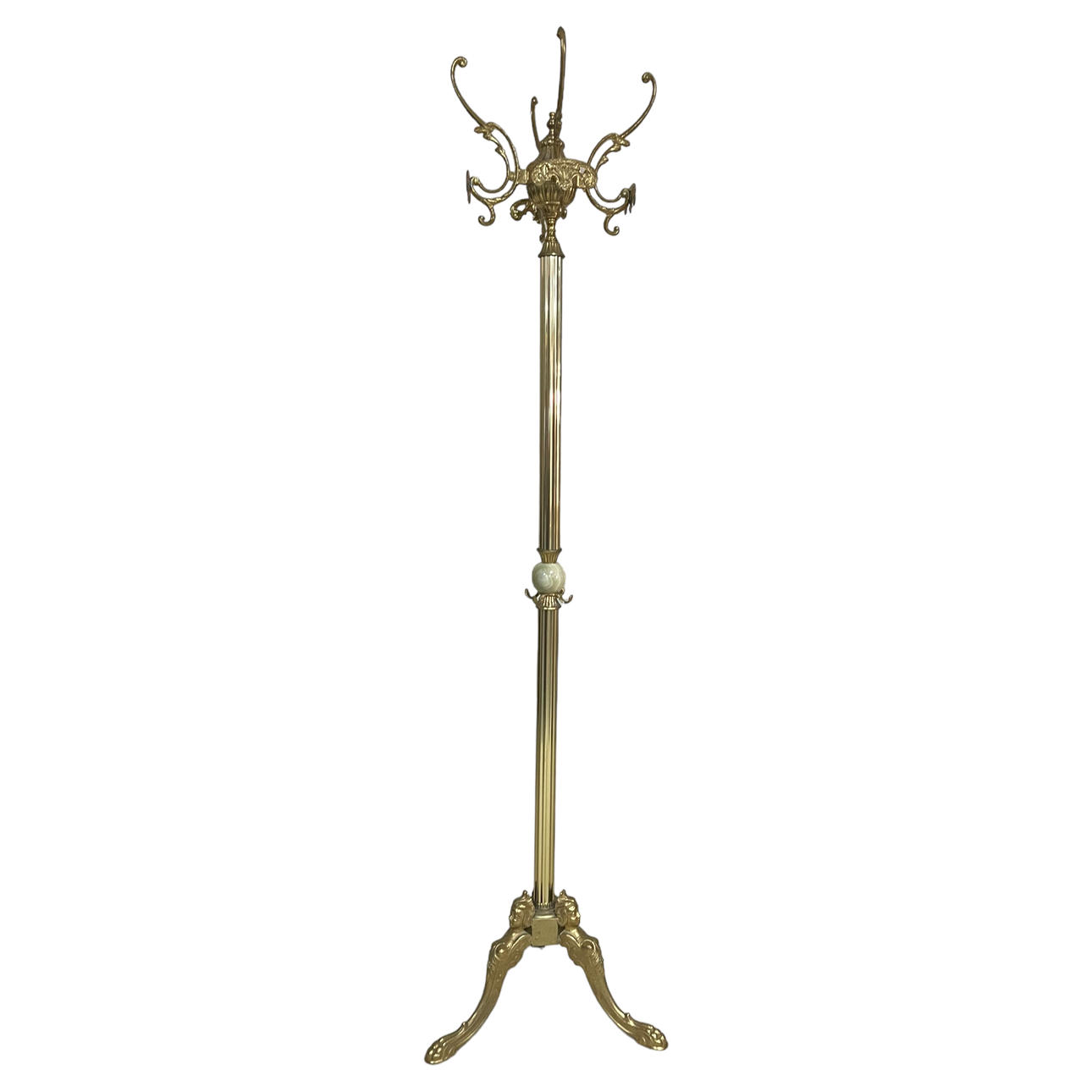 TAMBOUR-dur, messing og marmor, 20. årh.