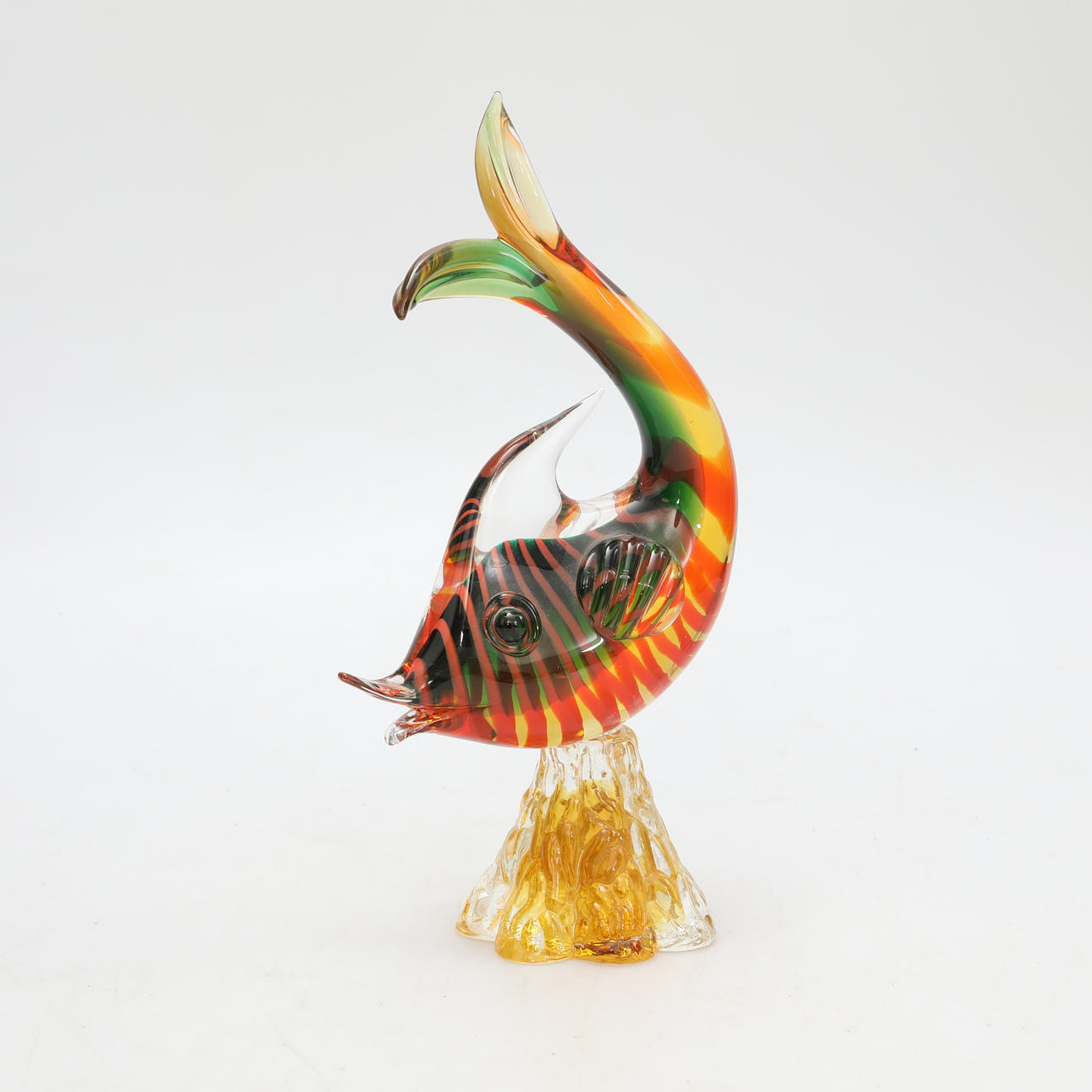 FIGURINE, glass, fish, Murano.