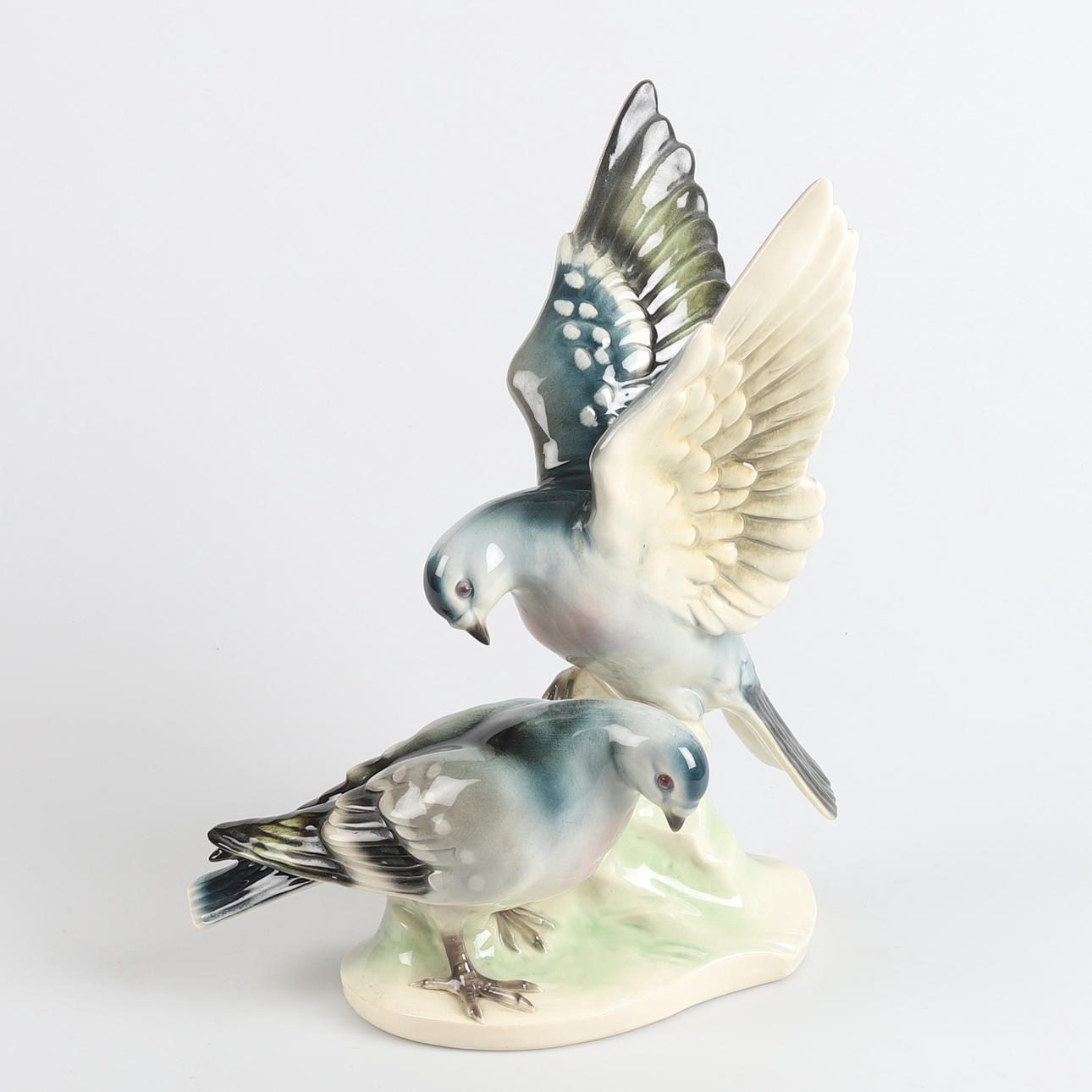 FIGUR, Porcelæn, Duer, Tyskland.