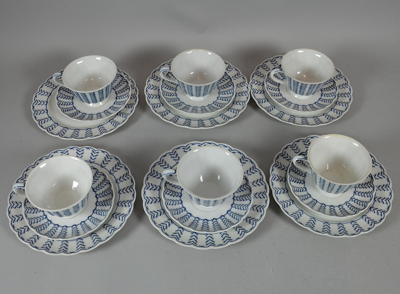 ERICH KUITHAN. SEX PLATSINSTÄLLNINGAR RUNT 1910 BURGAU A.D. SAALE FERDINAND SELLE.