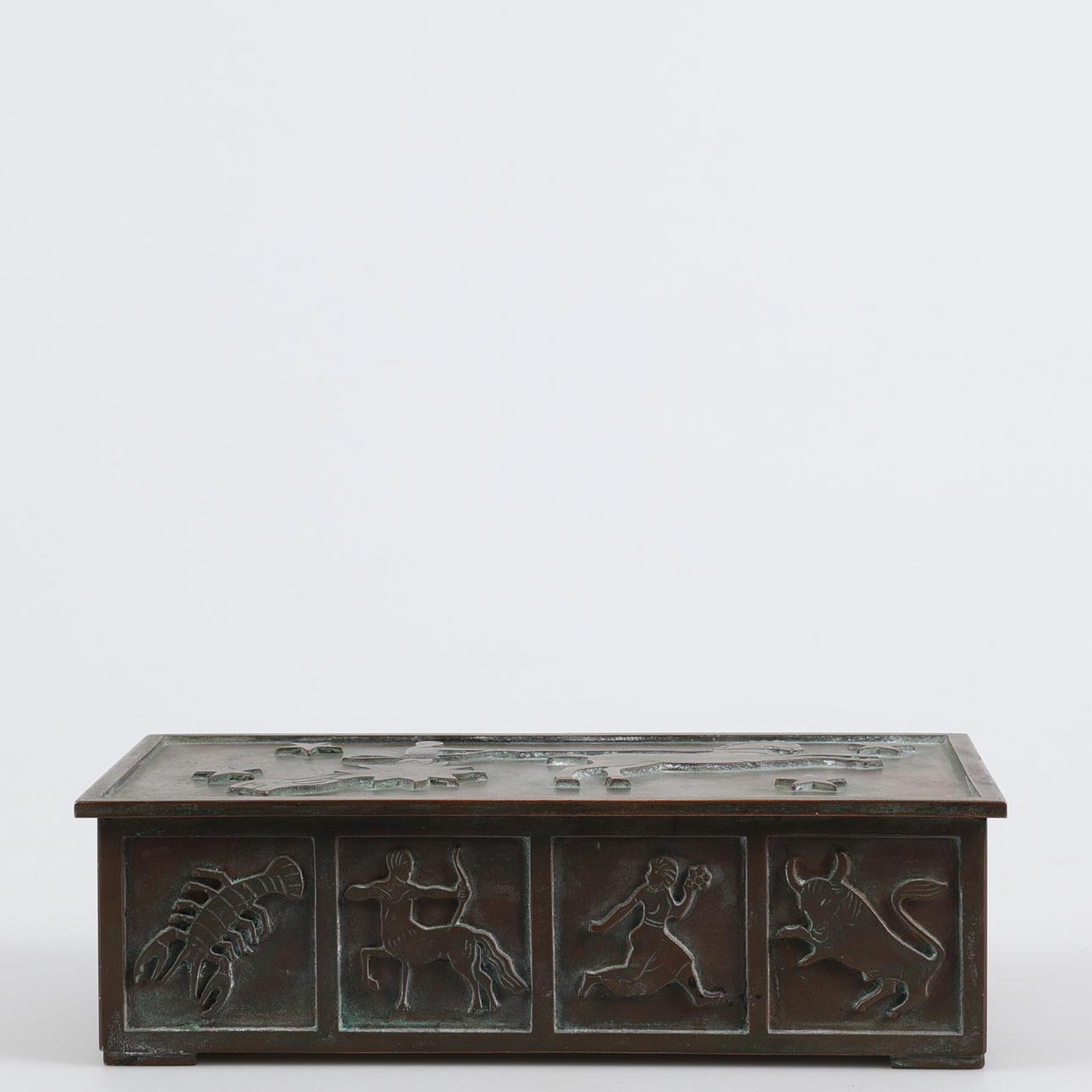 SKRIN, Bronze, E. Dragsted, Denmark.