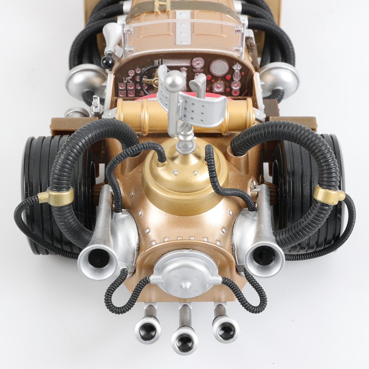 A plastic model car, Il Tempo Gigante, from the film Flåklypa