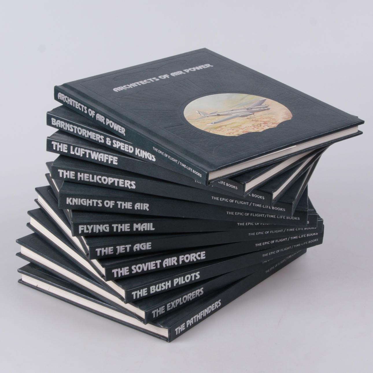 BOKBAND, 11 delar, Flygets historia, Time-Life Books, 1980-tal.