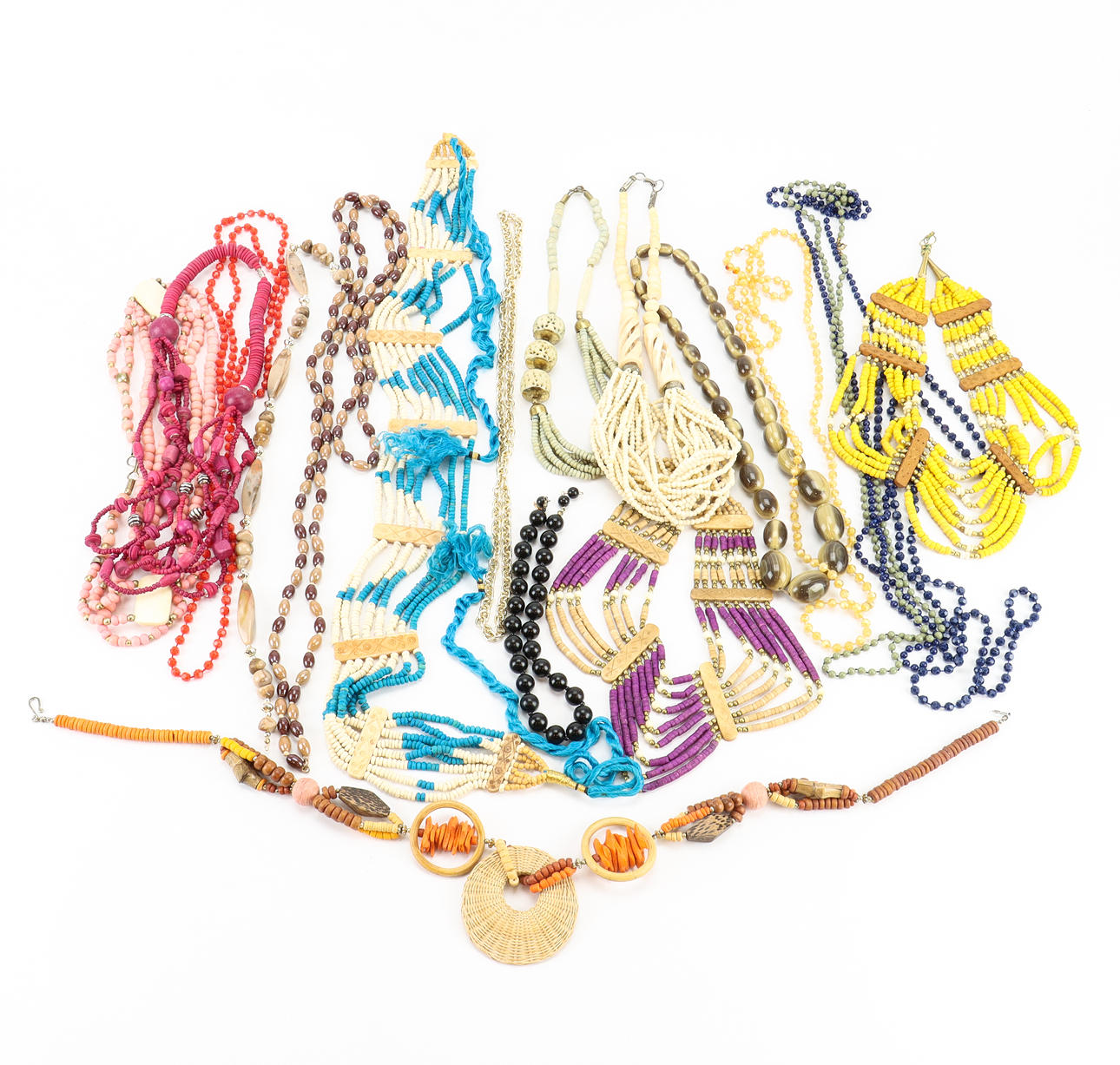 HALSBAND stort parti.