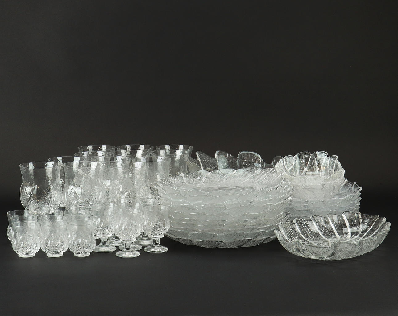 SERVIS glas, Orrefors "Eden".