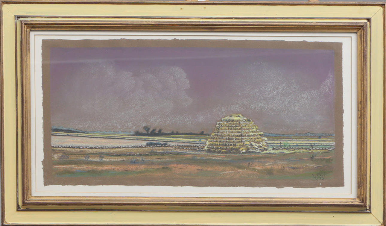 GUNNAR SYREN. PASTEL, on paper, signed, 1995.