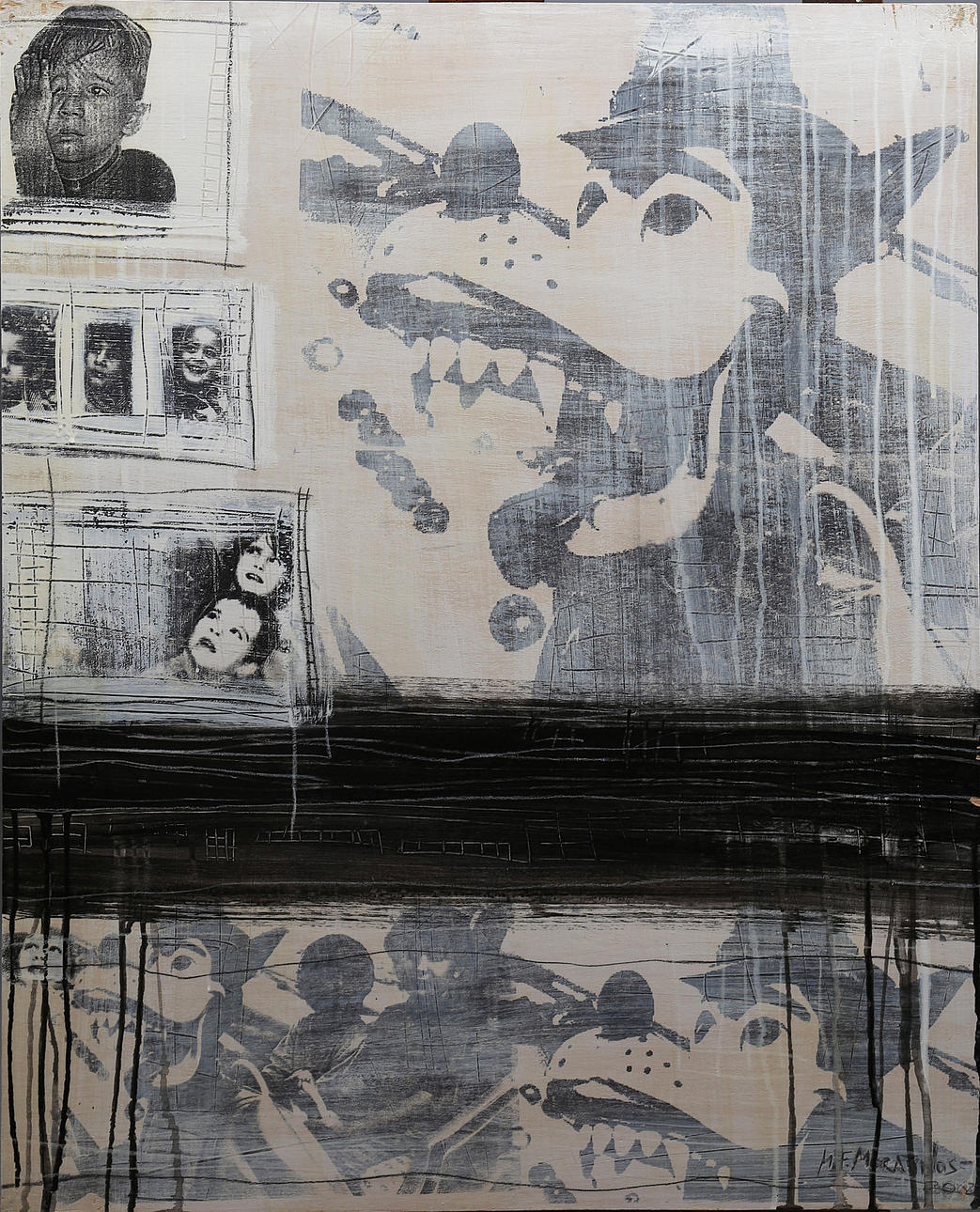 MARIAN F. MORATINOS. Untitled.