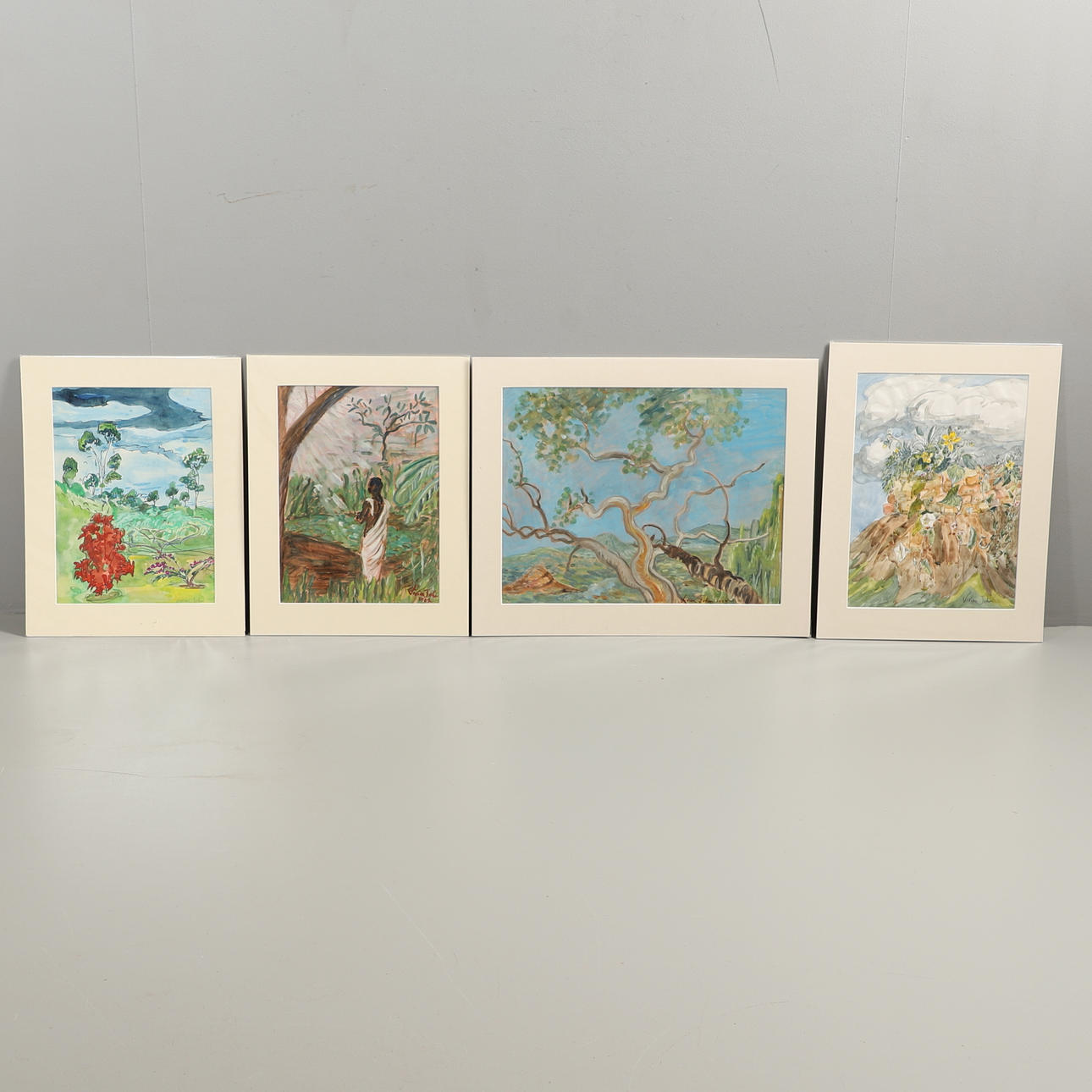 VIVIEN JOHN (1915-1994). A FOLIO OF FOUR WORKS.