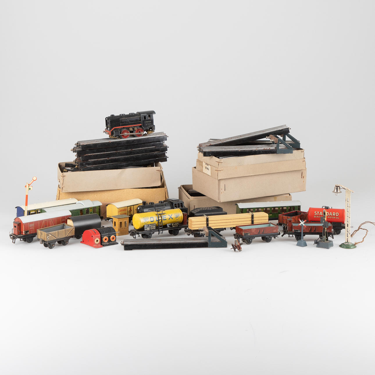 Maqueta de ferrocarril Trix, años 30.