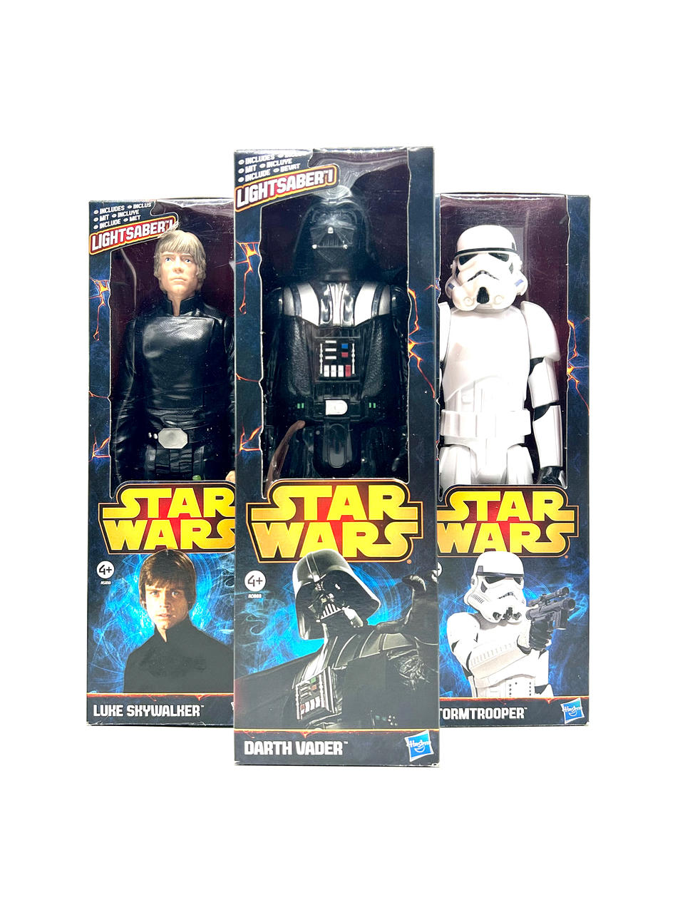 EL PODER DEL SET: UNA COLECCIÓN DE 3 FIGURAS DE STAR WARS DE HASBRO.