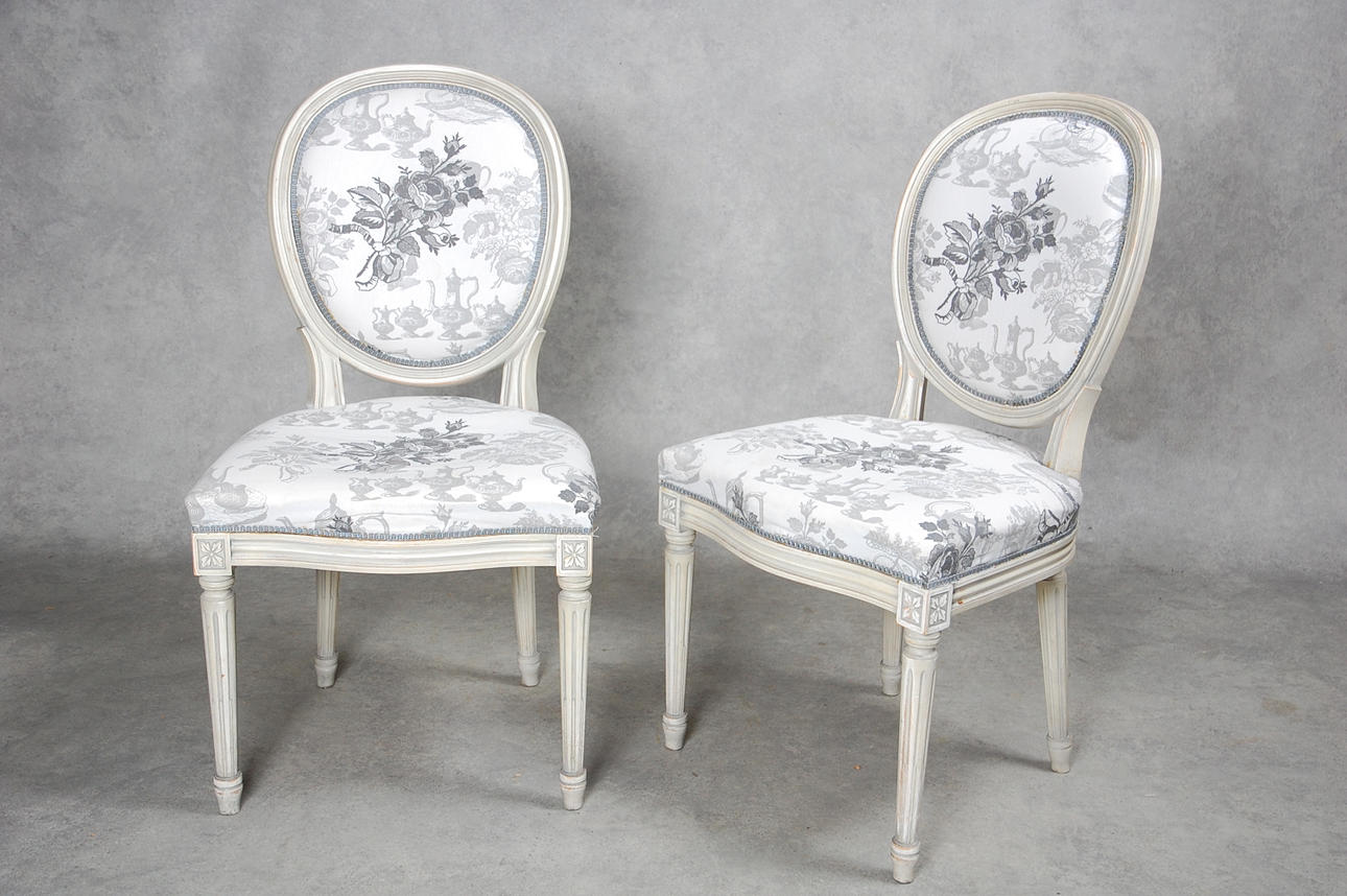 STOLAR, 1 par gustavansk stil, 1900-tal.