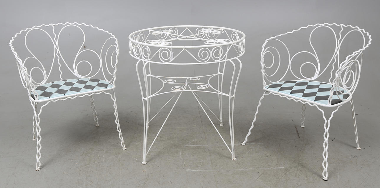 CAFESTOLAR, samt bord, 3 delar.