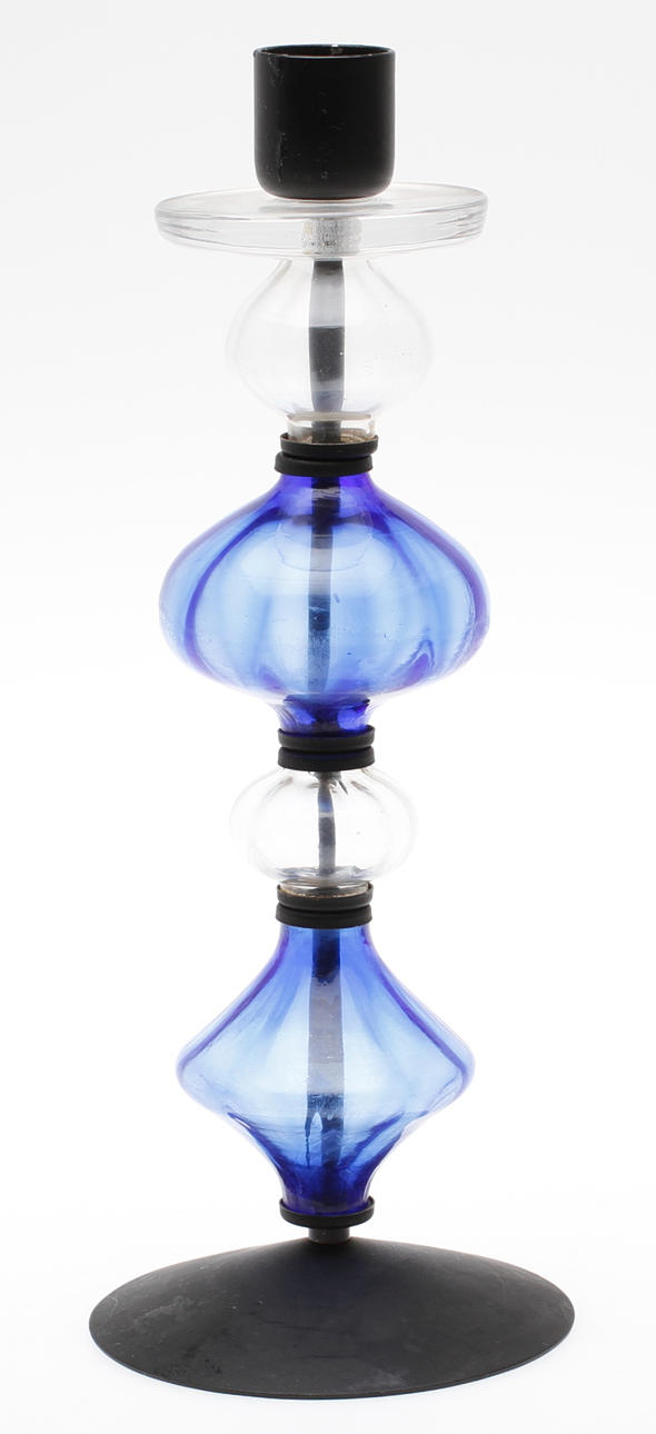 LJUSSTAKE, gjutjärn och glas, Erik Höglund, Boda.