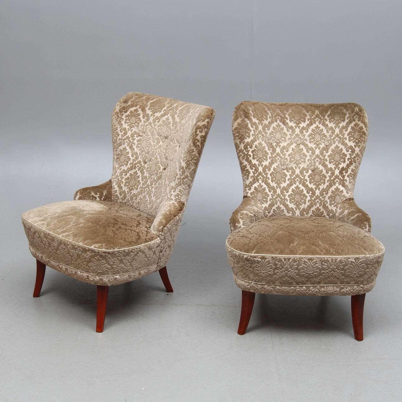 EMMAFÅTÖLJER, 1 par, 1900-tal.