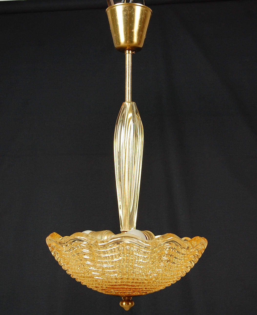 TAKLAMPA, Carl Fagerlund, Orrefors.