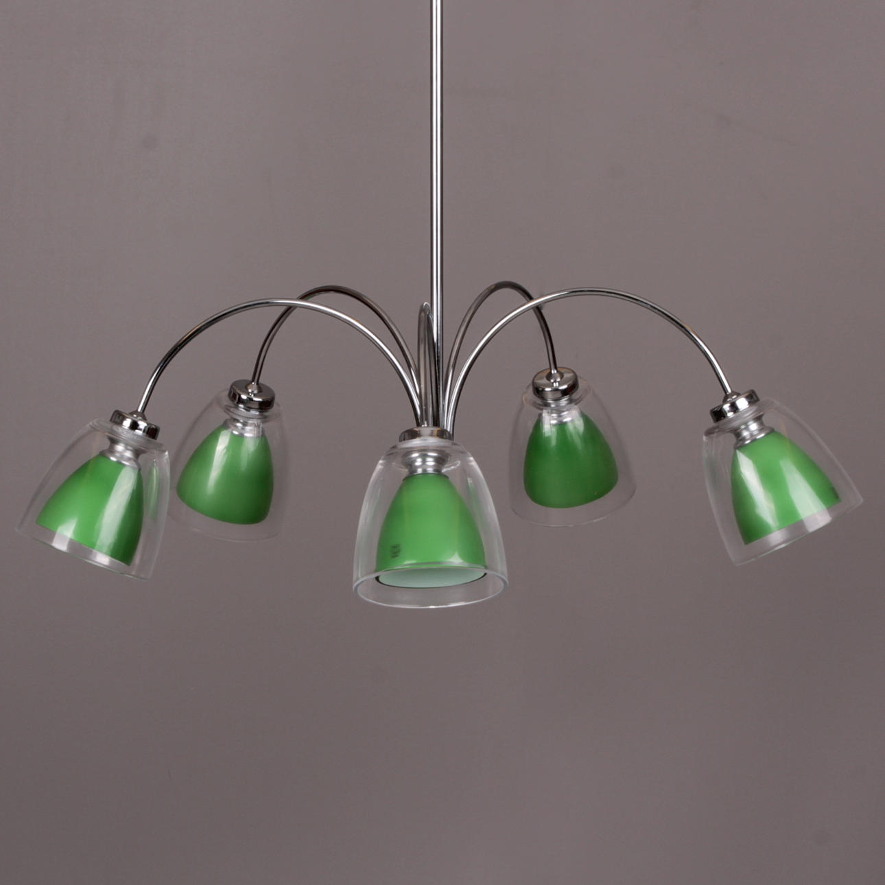 TAKARMATUR, krom och glas, Halo Teck, samtida.