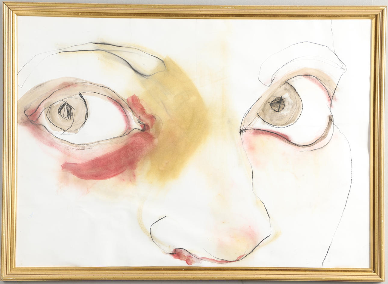 BOO SAVILLE (B.1980). FACE STUDY.