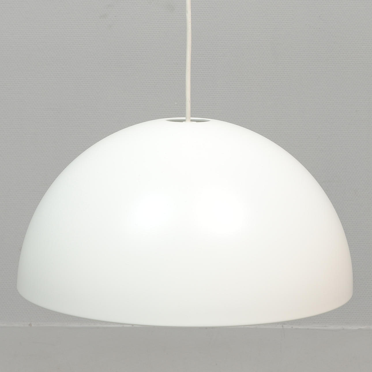 TAKLAMPA, vit plast, "Brasa", IKEA.