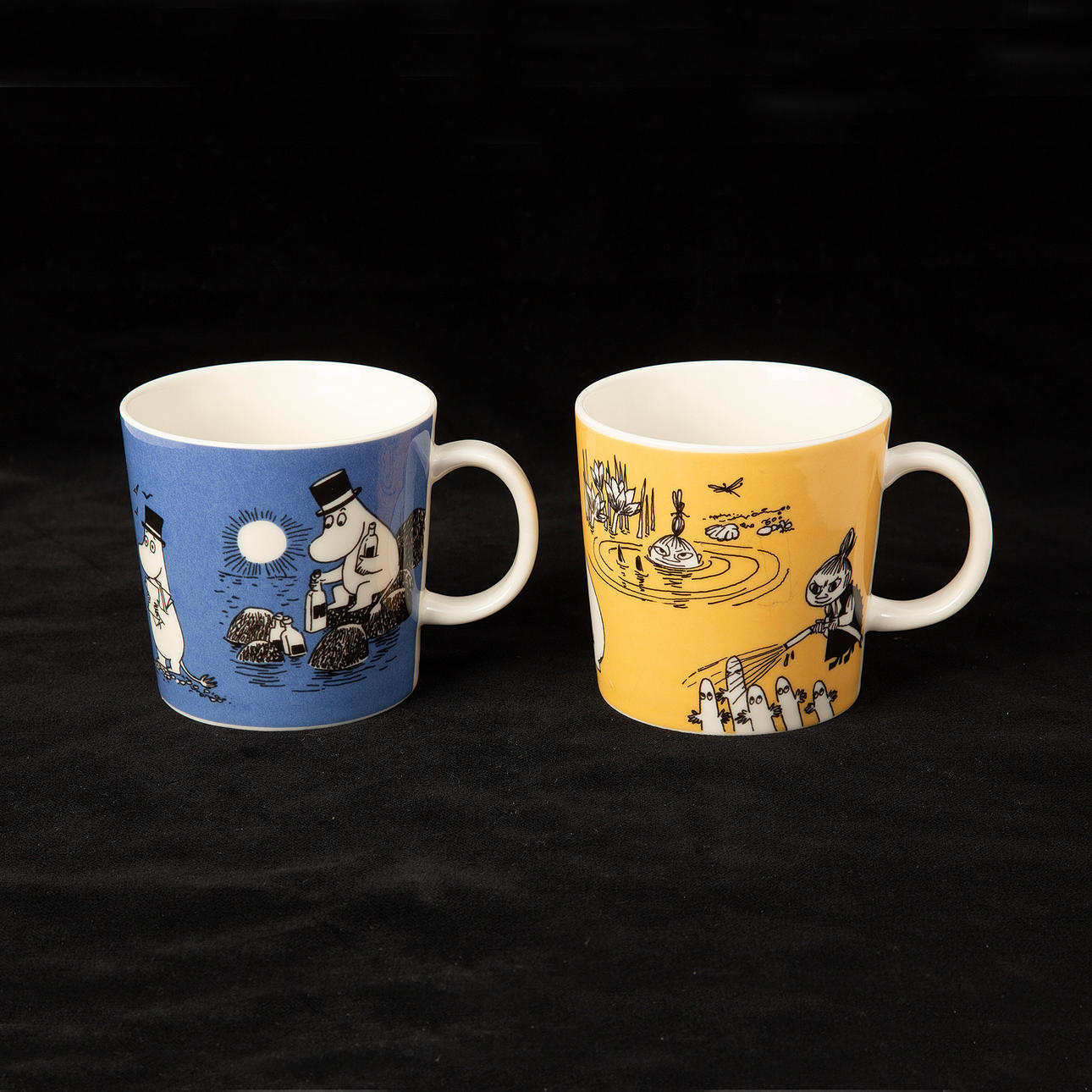 Two Moomin-Characters Mugs, Arabia, Finland, 1990's. Ceramics ...