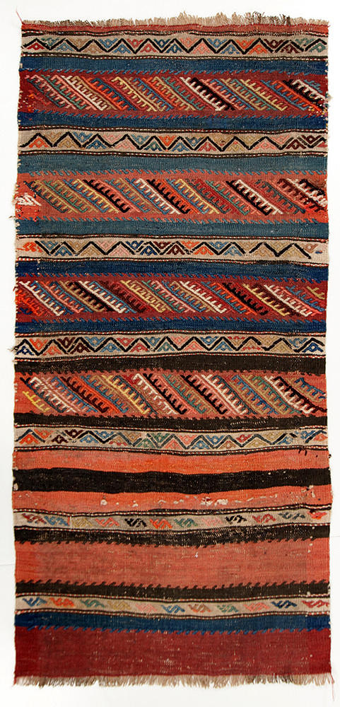 MATTA, KELIM, semi-antik Sahsavan, persien, 145 x 70 cm.