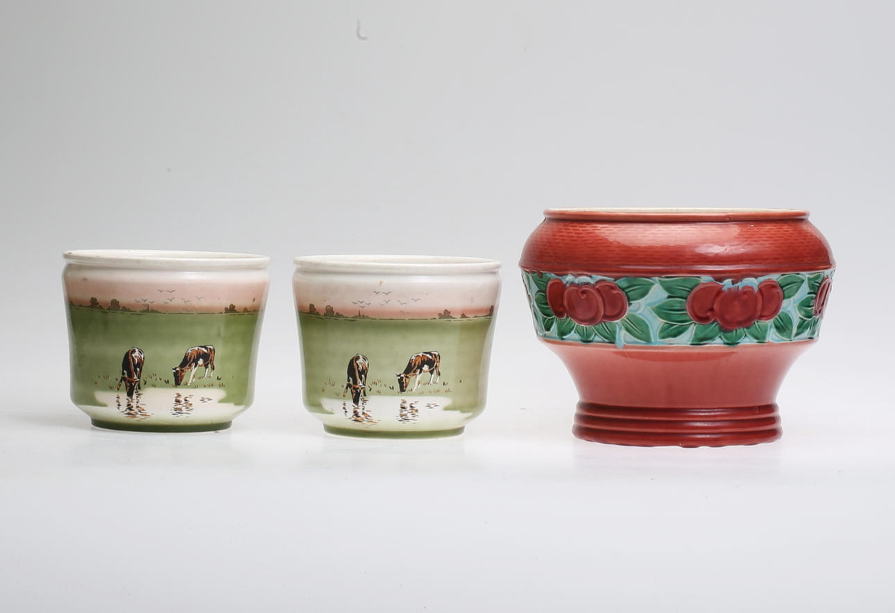 YTTERFODER, 3 st, Rörstrand, 1900-tal.