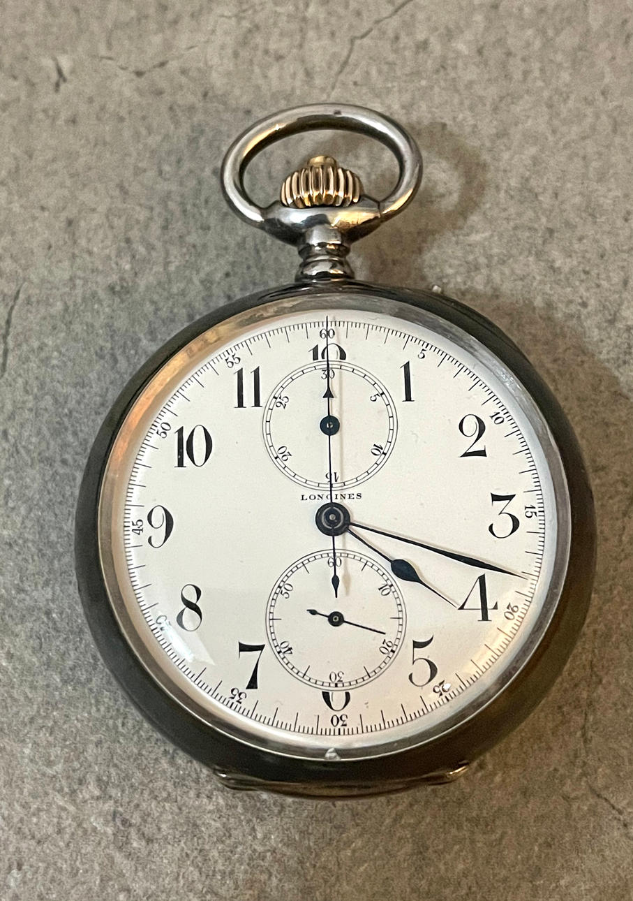 Longines 1900-1920 pocket monopulser.