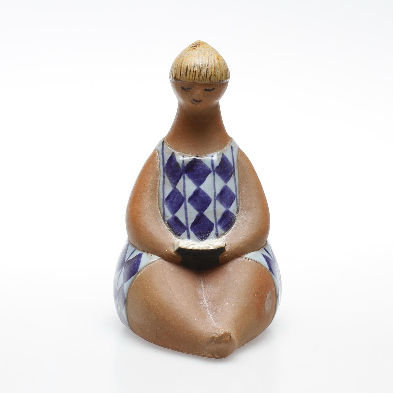 FIGURIN, stengods, "Amalia" Lisa Larson, Gustavsberg, signerad.