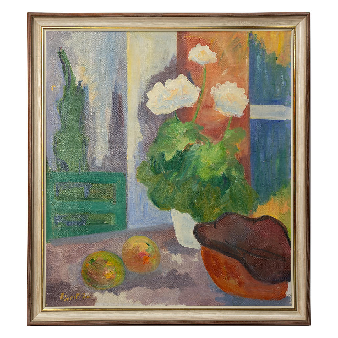 TOR BJURSTRÖM. Oil on canvas, signed.