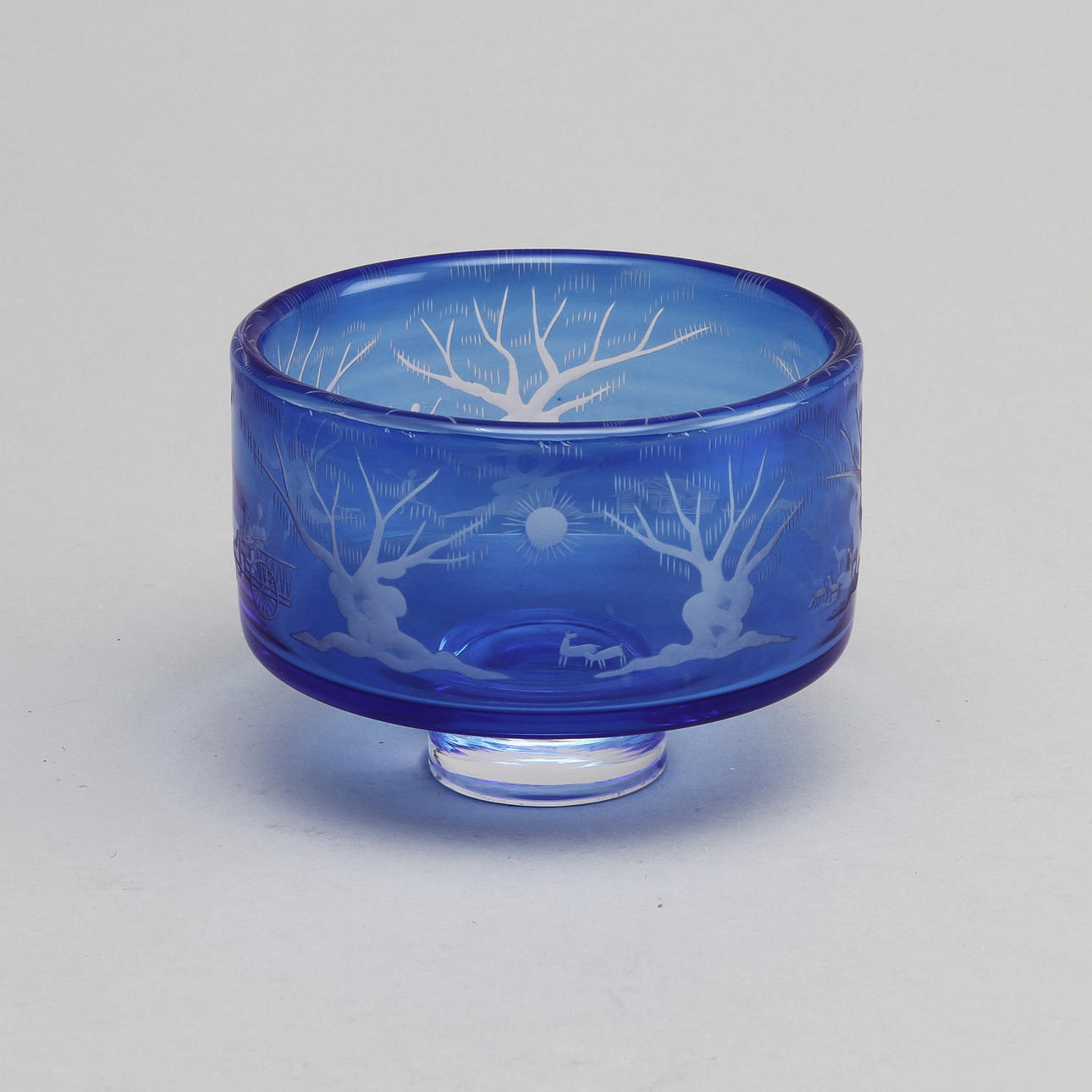 SKÅL, glas, Gunnar Cyrén, Orrefors Expo.